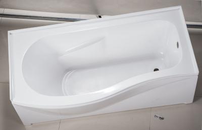 China cUPC skirted acrylic bathtub three sides tile flange 4mm pure acrylic sheet for sale