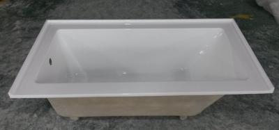 China cUPC drop in acrylic sitting bathtub 3 sides tile flange North-America tub for sale