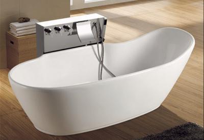 China cUPC freestanding acrylic resin bathtub,bathroom bathtub,irregular bathtub for sale