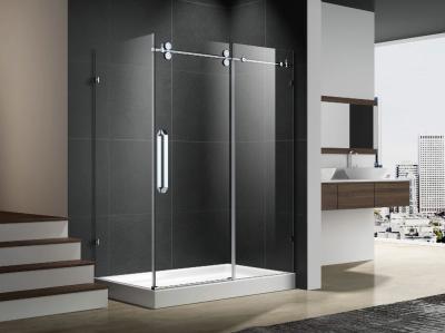 China Hinge open zhejiang shower enclosure with stainless steel 304 accessories 6mm temper glass for sale