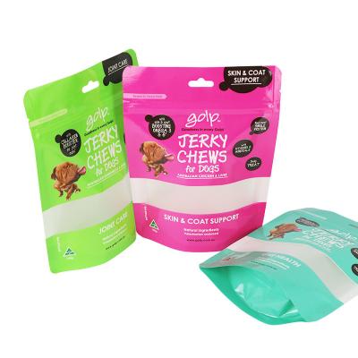 China Moisture Proof Custom Printing Moisture-Proof Pet Food Packaging Bottom Gusset Bag for sale