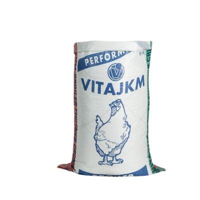 China Moisture Proof 20kg & 40kg 25kg Moisture-Proof Woven Feed Bags for Animals Flexo Printed for Industrial Food Use in Pakistan for sale