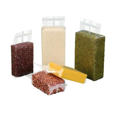 China Recyclable High Quality Clear Nylon Rice Bag Wholesale Price Offset Printing  Recyclable Vacuum Packaging for Food Storage for sale