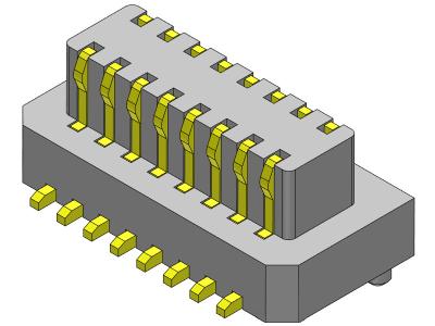 China 300VAC SMT Board To Board Connector Pitch 0.80mm Male BTB Connector Te koop