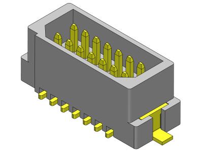 China Pitch 1.00mm SMT Board To Board Connector Male Surface Mount Power Connector à venda