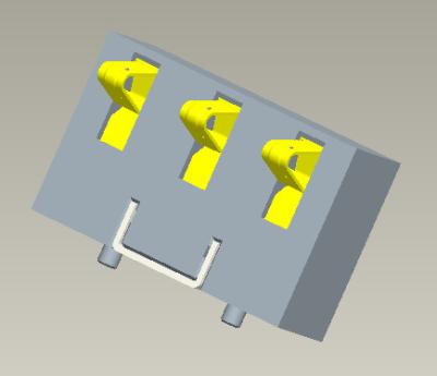 Κίνα Soyoung Battery Connector 5.0mm Pitch SMT Battery 3 Pin Connector προς πώληση