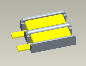 Cina 2.5mm 60V Battery Connector SMT Type with spacing sizes 1.2 to 6.5mm in vendita