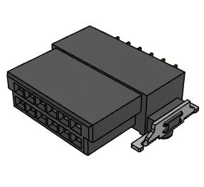 中国 Floating High Speed Board To Board Connectors Female Right Angle 90 Degree 販売のため