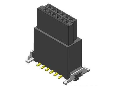 China H 13.65mm Floating High Speed Board To Board Connectors 1.27mm zu verkaufen