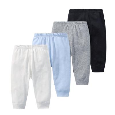 China Washable Eco-Friendly 100% Cotton Breathable Soft And Cozy Baby Pants High Quality Pants For Newborns for sale