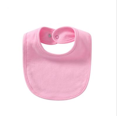 China Wholesale Washable 100% Cotton 6 Layers Blank Baby Feeding Set Bibs for sale