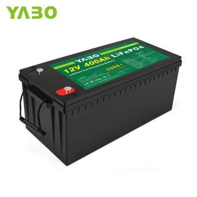 China Prismatic Deep Cycle Lithium Ion 12V 400Ah Storage Solar Power Systems LiFePO4 Battery Pack LF4024 12V 400Ah for sale