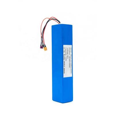 China Long Cycle Life Factory Customized Li-Ion Battery Pack Rechargeable 36v 10ah Electric Bicycle Battery For Electric Scooters for sale