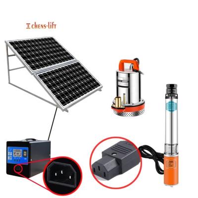 China Automotive industry solar water pump for agriculture solar submersible pump deep solar powered water pump system good price with complete panel for sale