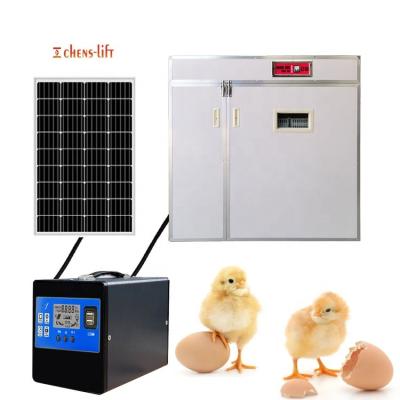 China 5000 capacity hatching egg incubators solare egg incubator panel multifunction solar automatic egg hatchery machine solar panel in dubai for sale