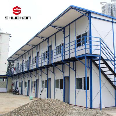 China Modern economical protable metal framed building light weight practical modular prefab house for sale