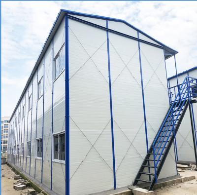 China Modern Type Shuohan K Light Steel Prefab Portable Dwelling House Temporary Houses Built For Dormitory for sale