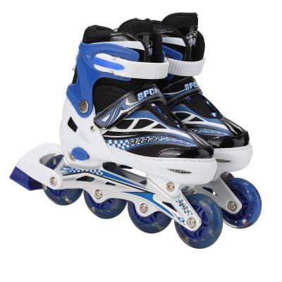 China Skate Scooter Manufacturers Supply Full Flash Roller Skate Boot Inline Skates Roller For Kids And Adult for sale