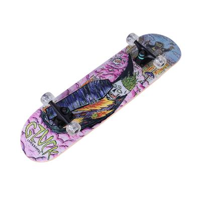 China Young Small Kids Four Wheel Beginners Skateboard Boys and Girls Professional Skateboard Multi Functional Skateboard for sale