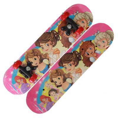 China Hot Selling Durable Outdoor Activities Personality Fashion Beginner Four Wheels Skate Kids Skateboard From China for sale