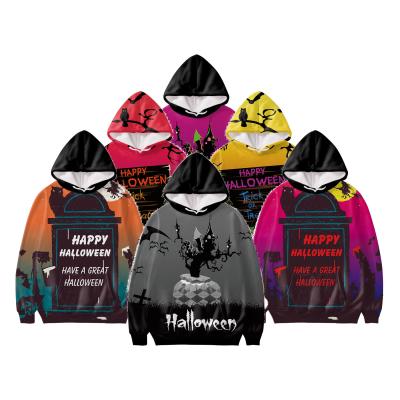 China Anti-Wrinkle Factory Wholesale Price Halloween Hoodies For Men Logo Long Sleeve Streetwear Custom Made Hoodie for sale