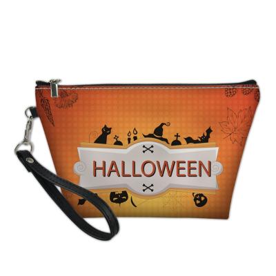 China Eco-friendly Pumpkin Makeup Up Big And Case Small OEM Bags Cosmetic Bag With Best Quality for sale