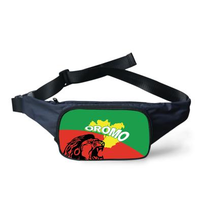 China Custom Water Proof Factory Price Orromo Flag Women Pussy Pack Waist Bag Pussy Pack Printing Waist Bag for sale