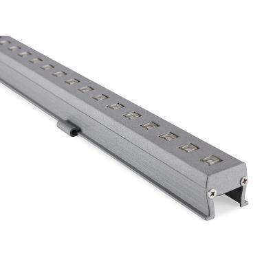 China Waterproof IP65 LANDSCAPE Stainless Thickened Tempered Ground Wall Washer Linear LED Light for sale