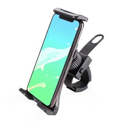 China Free Sample Adjustable Rotatable Tablet Holder Motorcycle Phone Accessories Mount Bike Phone Holder for sale