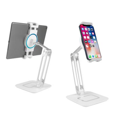 China High Quality Adjustable Mount Adjustable 360 ​​Degree Cell Phone Mobile Phone Holder Tablet Desk Stand for sale