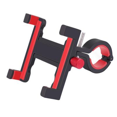 China Adjustable Bike 360 ​​Universal Phone Holder Rotating Metal Mobile Phone Holder Aluminum Motorcycle for sale