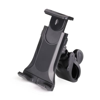 China Universal ABS+Silicone Bracket Mobile Motorcycle Tablet Phone Holder For Bike for sale