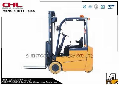 China 1.8T Three wheel Electric Forklift Truck with front AC drive motor type for sale