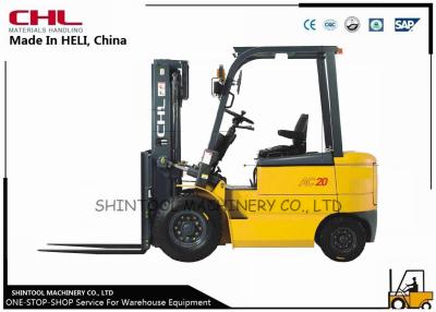 China 1.8T battery powered electric forklift truck for sale