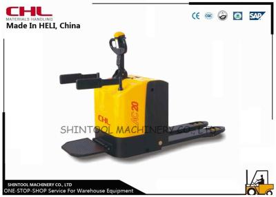 China Storage yard Electric Pallet Jack / Pedestrian powered pallet jack for sale