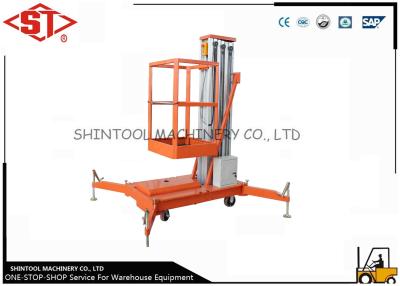 China Universal wheels 8000mm Aluminum Aerial Working Platform  Lifting Equipment for sale