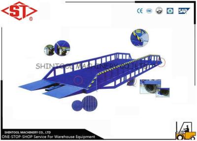 Chine Rampe de chargement mobile de récipient de chariot élévateur de la capacité de chargement 8000kg à vendre