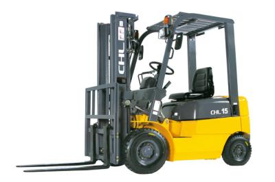 China 1.5T Counter Balance industrial forklift truck Seat type Fork lift Truck With ISUZU Engine for sale