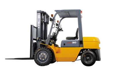 China 3500Kg Material Handling Forklift Truck on warehouse , high reach forklift for sale