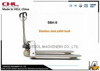 China High efficiency Stainless Steel  Hand Pallet Jack In Warehouse for sale