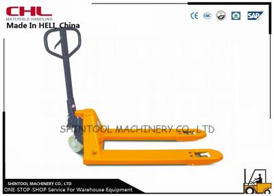 China Leaking Proof Hand Pallet Jack With Casting Pump , 2.5 ton pallet jack for sale