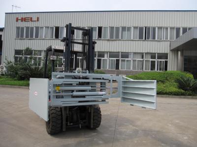 China Warehouse 3.0 - 4.5 ton Forklift Bale Clamp With single & double pallet handlers for sale