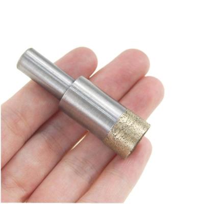 China Glass Leg Straight Thread Drill Diamond Core Glass Drill Bit for sale