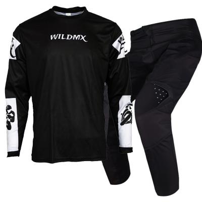 China WILDMX Anti-UV 2021 REVN 180 Motocross Jersey & Pants MX Downhill Dirt Bike Suits Mountain MTB CAD Racing Offroad Combo for sale