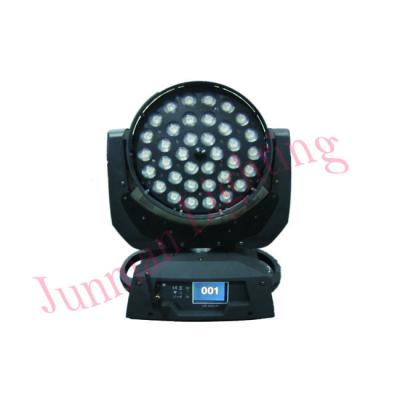 China Wireless Sports DMX Stages Touch Screen 36*10W RGBW 4 in 1 Led Moving Head Zoom Wash Disco Party Stage Light for sale