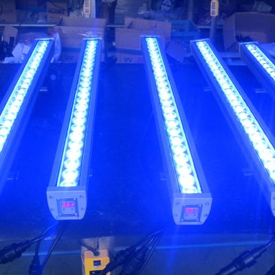 China RGB Led Waterproof Sports Stadiums 24*3w Wall Washer Flood Stage Effect Light for sale