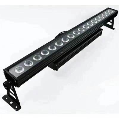 China Color Wash 18*18W RGBWAUV 6 In 1 Matrix Led Wall Washer Flood DJ Light for sale