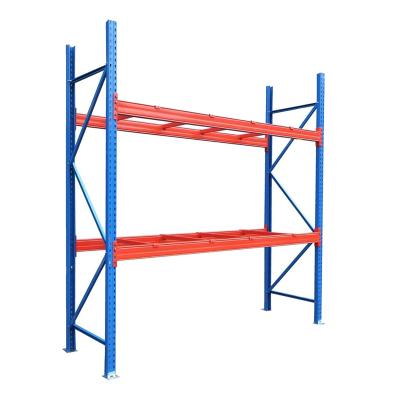 China Steel Heavy Duty Rack Q235 Pallet Shelf Metal Shelving Warehouse Shelves Racks System Industrial Storage for sale