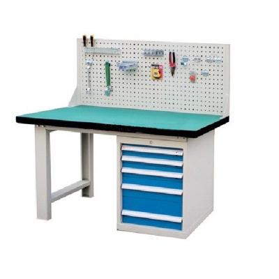 China Industrial Fireproof Steel Table Workbench Assembly Line for sale