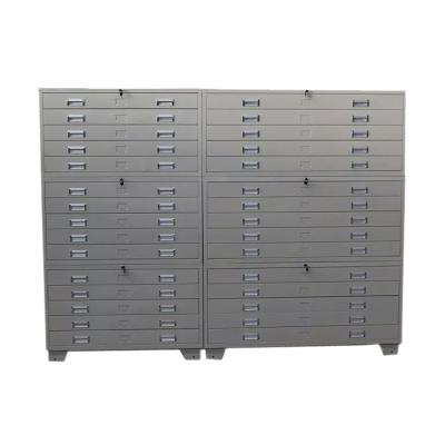 China Simple and convenient A0 size card drawing file storage cabinet for sale